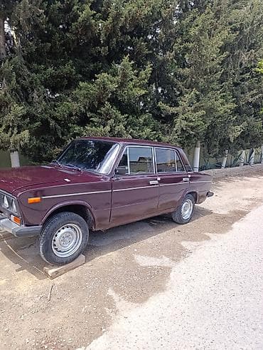 hyundai emblem: VAZ 2106 sedan - Kuzov: 4 qapılı sedan, tünd albalı rəng - Mühərrik — 9