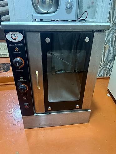 soba corek: Kommersiya tipli elektrik sobası və xəmir mayalandırıcı (proofer) — 2