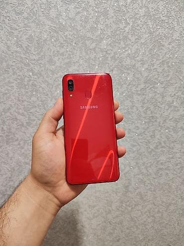 a 10 s: Samsung Galaxy A30, 64 GB, rəng - Qırmızı, İki sim kartlı — 4