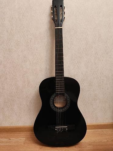 elektro gitarlar: Akustik gitara, 6 sim, İşlənmiş — 1
