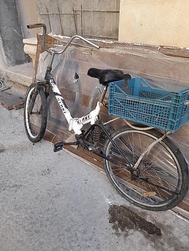 mini velosiped: İşlənmiş Şəhər velosipedi Start, 24", sürətlərin sayı: 1, Ünvandan götürmə — 2