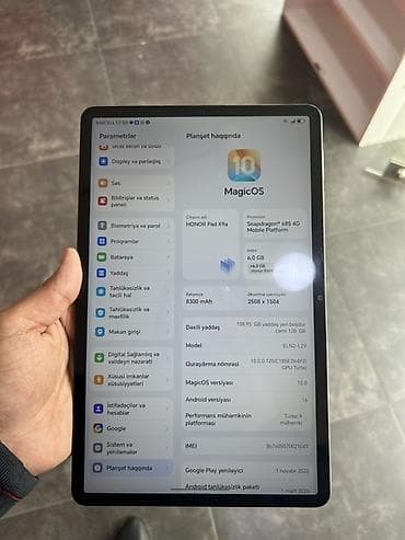 honor pad x9 qiymeti: HONOR Pad X9a planşet - Ekran: 11.5" IPS, 2508 x 1504 təsvir ölçüsü — 2