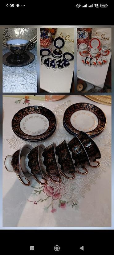 qatiq: Nahar dəsti, rəng - Ağ, Farfor — 7