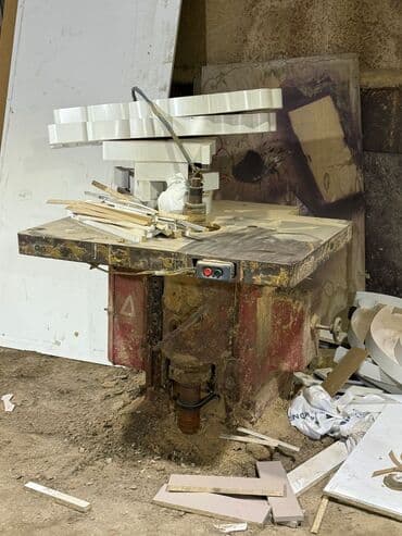 taxta hasarlar: Frez.Sənaye tipli stolüstü dairəvi mişar - Ağac emalı üçün ağır — 3