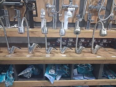 metbex canaq: Mətbəx üçün çevik boyunlu qarışdırıcı kranlar - Material: yüksək — 1