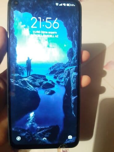 xioami not 10: Xiaomi Mi 8 SE, 64 GB, rəng - Göy, 
 Qırıq, Sensor, Barmaq izi — 5