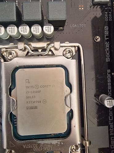 mini 6 ipad: Intel Core i3-12100F prosessor (12-ci nəsil) – LGA1700 - Model: Intel — 7