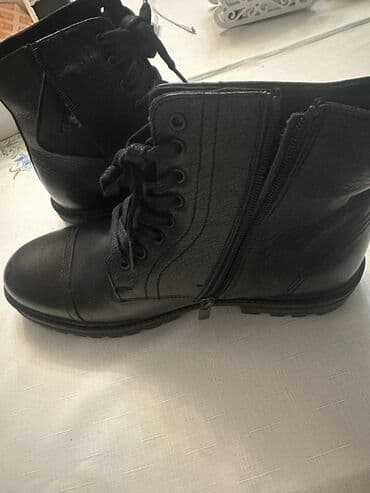 qiz ucun botlar: Ölçü: 42, rəng - Qara, Yeni — 2