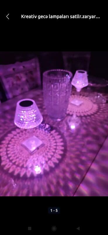 rəngli lampalar: Çılçıraq, 1 lampa — 1