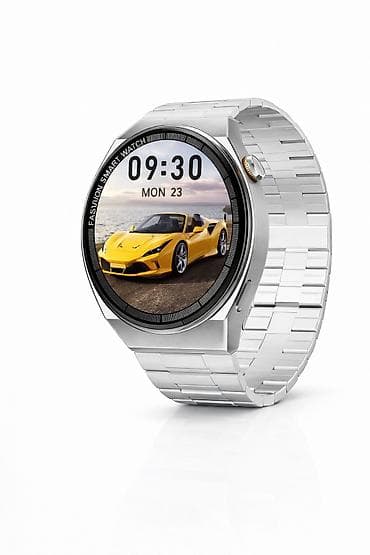 goy su: Kateqoriya: Smart saatlar Brend: No Brand Ad: P9 Max Silver Smart Saat — 1