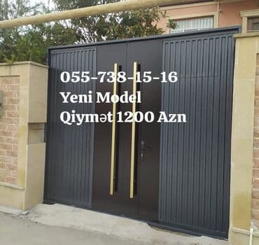 işlənmiş darvaza: Darvazalar, Həyət üçün, Yeni, Mexaniki, Ödənişli çatdırılma, Rayonlara çatdırılma, Ödənişli quraşdırma — 1