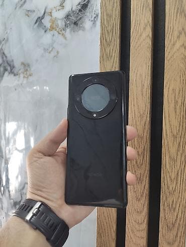 apple iphone 6: Honor X9a, 128 GB, rəng - Qara, Zəmanət, Sensor, Barmaq izi — 1