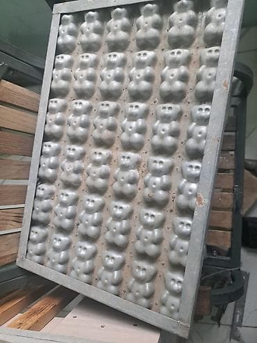 Mətbəx aksesuarları: Şirniyyət qəlibləri, rəng - Gümüşü, Metal, Fiqur — 2