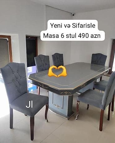 iwlenmiw su ceni: Masa ve oturacaq yeni rəng seçimi var — 1