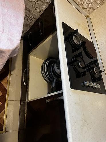 parda: Mətbəx mebeli dəsti - Üst və alt modullar: çoxsaylı şkaf və rəflər — 4