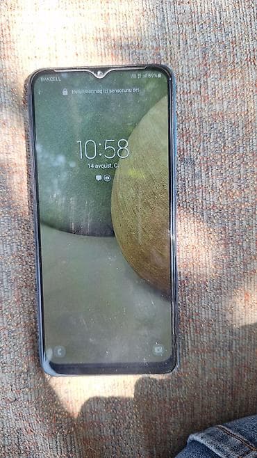 ikinci el iphone 5 s: Samsung Galaxy A12, 64 GB, rəng - Göy, Düyməli, Barmaq izi — 1