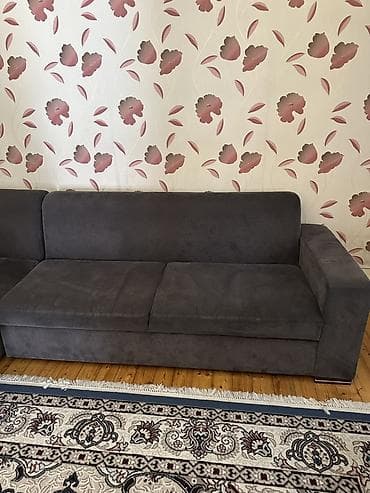 divan ortusu: Künc divan, Açılan, Bazalı, Vеlur parça, Çatdırılma yoxdur — 2