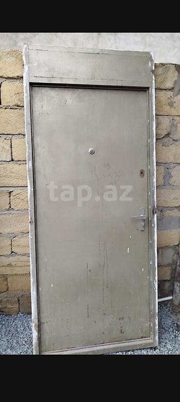 qapi demir qapi seyf qapi: Metall qapılar – müxtəlif modellər - Material: qalın metal/seyf tipli — 2
