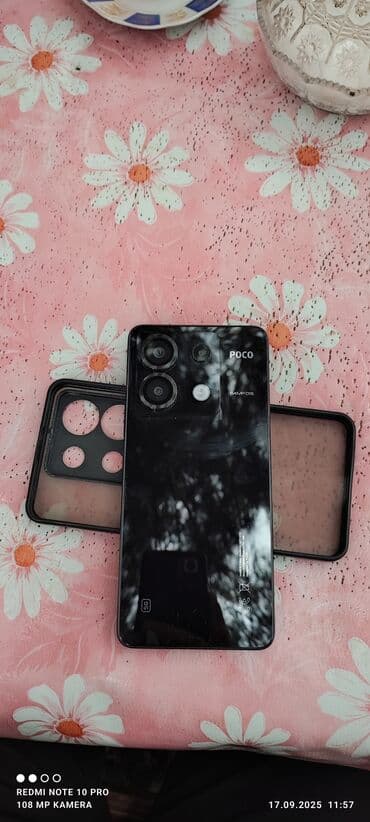 tecno spark 5 pro qiymeti: Poco X6, 256 ГБ, цвет - Черный, Отпечаток пальца — 2