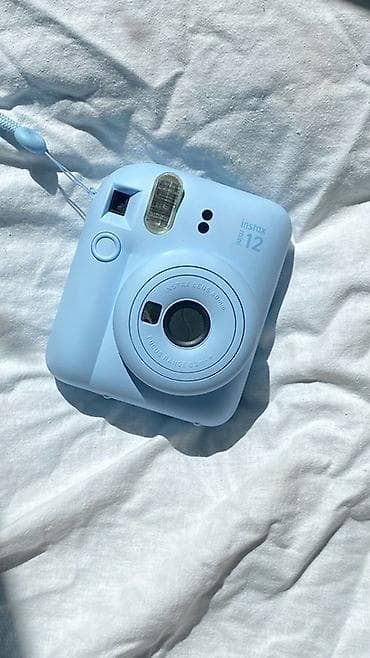 kaset video: Fujifilm Instax Mini 12 – ani fotoaparat (açıq mavi) - Kompakt — 1