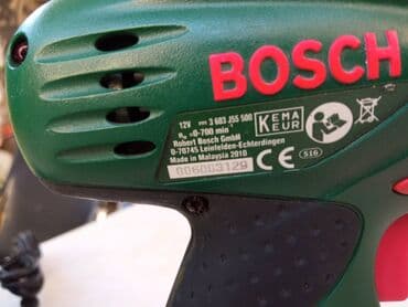 солнечная зарядка: Bosch PSR 12 Drel original ideal veziyyetdedir Bosch PSR 12 дрель — 10