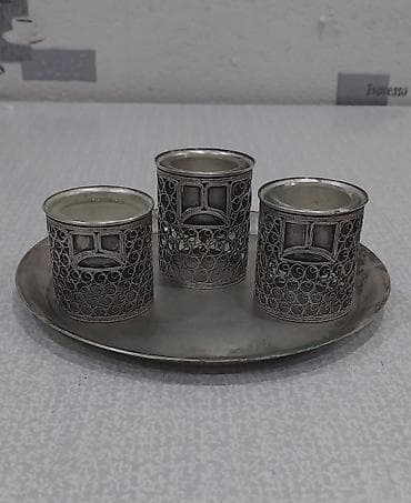 rubl: Antikvar, sovetdən qalan duz qabı dəsti satılır, çox yaxşı — 2