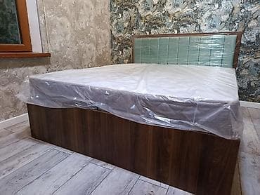 Yeni, İkinəfərlik çarpayı, Bazalı, Matrassız, Siyirməsiz, Azərbaycan — 2