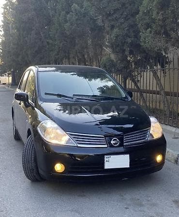 Системы освещения: Nissan Tiida kreditle satilir 2008 1.6 servis avtomat ilkin odenis — 2