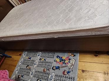 Çarpayılar: Təknəfərlik çarpayı, Matras ilə, Siyirməsiz — 2