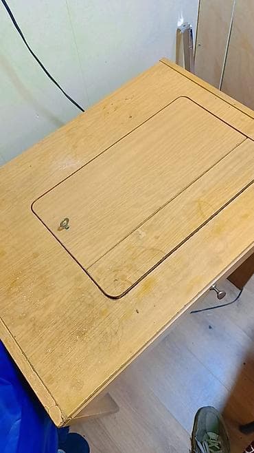 Tikiş maşınları: VERITAS tikiş maşını – stol ilə komplekt - Mexaniki/elektrik tipli — 4