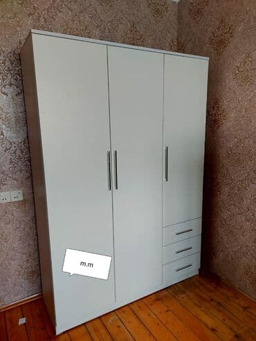 ev guzgusu: Düz dolab, Yataq otağı üçün, Paltar üçün, Açılan, Quraşdırıla bilən, 4 qapılı — 4