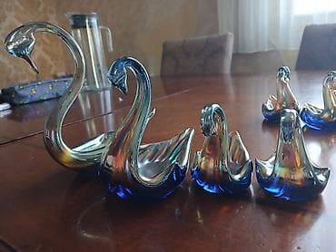 Fiqur, Şüşə, rəng - Gümüşü