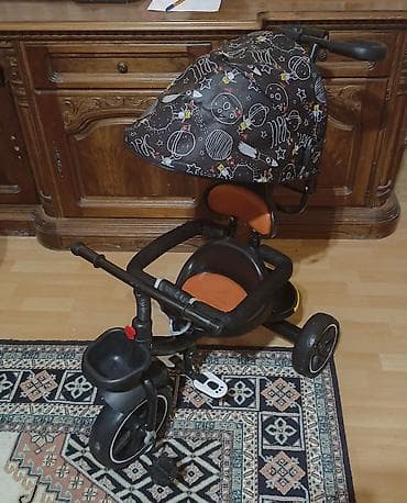 3 tekerli velosiped usaq ucun: Uşaq üçtəkərli velosipedi (valideyn idarəetmə tutacağı ilə) - 3 — 1