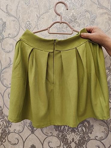 Zeytun-yaşıl rəngdə qadın ətəyi. Turkiye istehsali - Model — 3