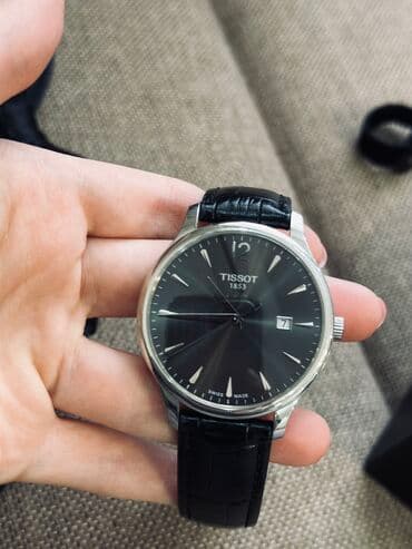 İşlənmiş, Qol saatı, Tissot, rəng - Qara