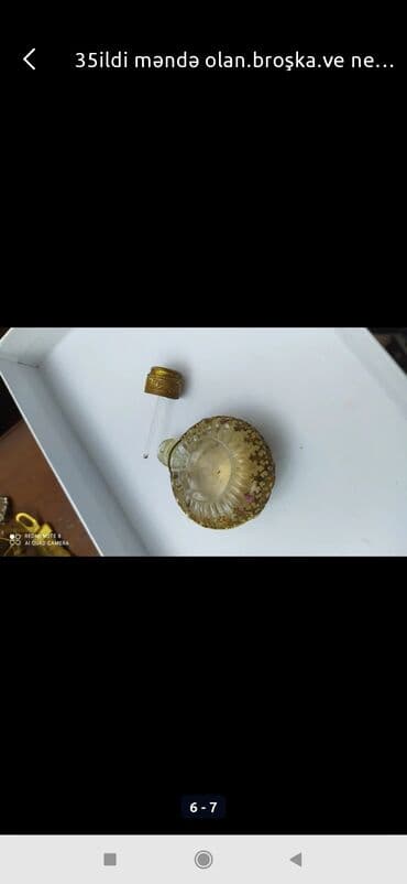 qaş aparatı: Ətir qabı 45 ilin. 150m.necedir elədir.ortasinda olan olan — 2