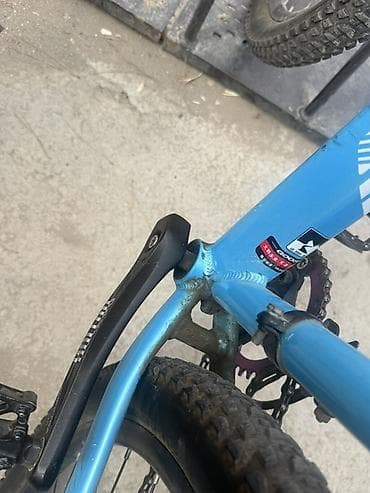 velosiped mtb: Dağ velosipedi – GOOSE NX seriyası, mavi rəng Xüsusiyyətlər: - Sərt — 10