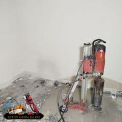 Santexnik işləri: #Betonkesme #betondeşmə Beton kubik kərpic - dən kəsim deşim — 10