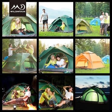 piknik dəsti: Avtomatik cadir palatka (yeni) 🔺acib yigmaq cox asandir 🔺2.15x2.15metr — 4