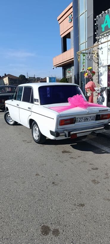 ваз 2111: VAZ 2106, ağ rəng, sedan kuzov. Klassik “Jiquli” znaki. ij təkərlər — 2