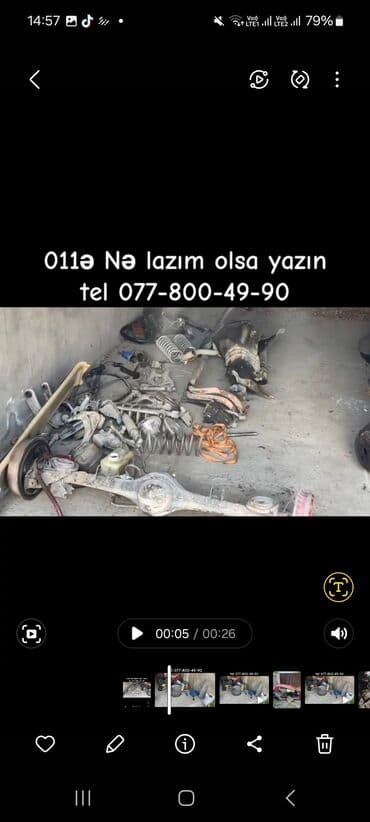 запчасти на паджеро 2: Avtomobil ehtiyat hissələri – müxtəlif markalar üçün Təsvir: - Ön və — 1