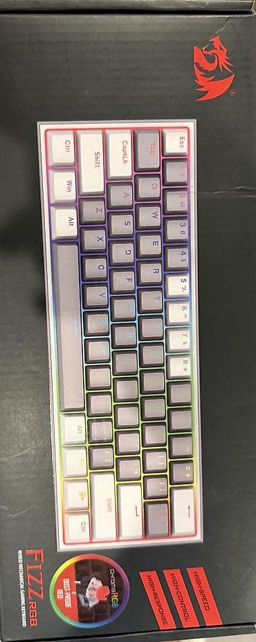ofis komputeri: Redragon k617-fizz rgb klavyatura,bir sözle möhteşem bir — 1