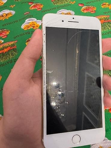 sade telfon: IPhone 8 Plus, 128 GB, Qızılı, Barmaq izi, Face ID — 5