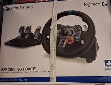 plesteşin 5: Logitech G29 Driving Force Racing Wheel, PlayStation konsolları üçün — 1
