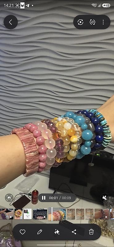 Aqat Ametist yeni- 120 Azn Granat yeni 18mm - — 7
