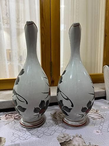 ağ baliq: Əl İŞİ SÜRAHİ KERAMİKA HÜNDÜRLÜYÜ 40 SM — 2