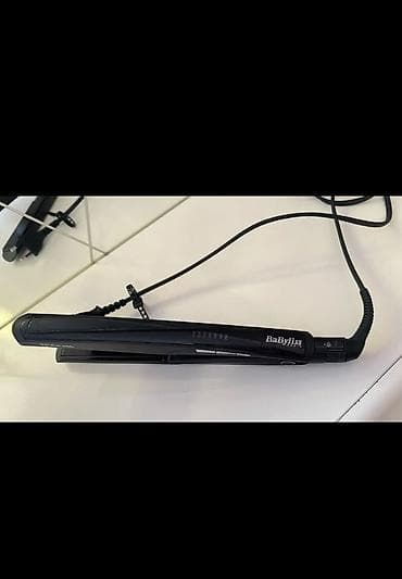 dyson airstrait 2 el: BaByliss Paris saç düzləndiricisi - Rəng: qara - Temperatur — 3