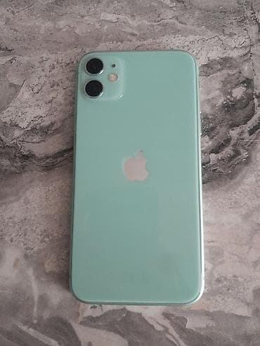 soyuducular 2ci el: IPhone 11, 128 GB, Yaşıl, Barmaq izi, Face ID — 1