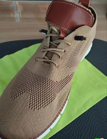 Botinkalar: Kişi idman-ket ayaqqabısı - Rəng: bej (qəhvəyi detallarla) - Üst — 5
