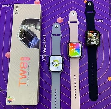Smart Watch 8 TW8 Max Apple Watch 8 super copy ⚜️ƏN Böyük Ekran Olan